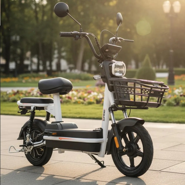 Bicicleta Elétrica Scooter 500w Bateria Removível 48v 15ah Com Painel Digital Cor Preto Bikelete Smart MT2