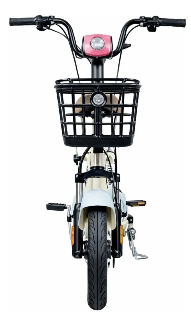 Bicicleta Elétrica Gts 500w Não Precisa De Cnh Branco/azul Branco/azul