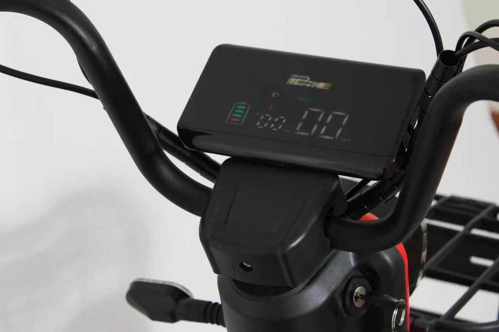 Bicicleta Elétrica Scooter 500w Bateria Removível 48v 15ah Com Painel Digital Cor Preto Bikelete Smart MT2